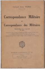 Correpondance militaire et correspondance des mili...