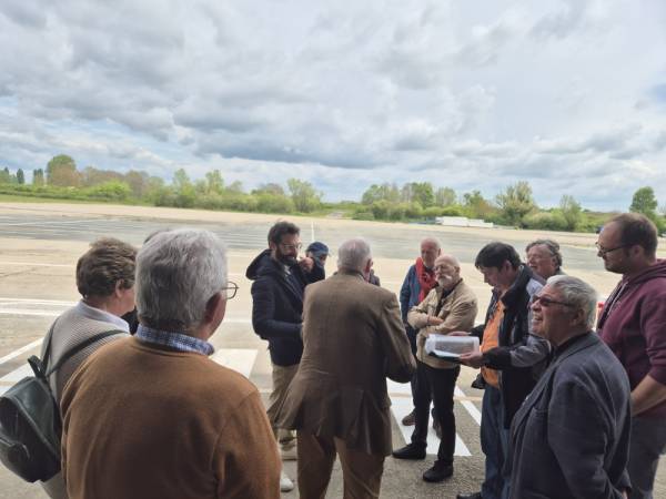 Didier Dubant talks about the La Martinerie airbase