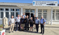 Three NGOs at La Martinerie (CNTS) for the validation of their field hospital