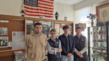 Students from the Naturapolis Highschool in Châteauroux visit La Martinerie