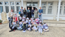 Children from a Local Recreation Center Visit La Martinerie
