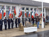 A rainy day of commemoration at La Martinerie
